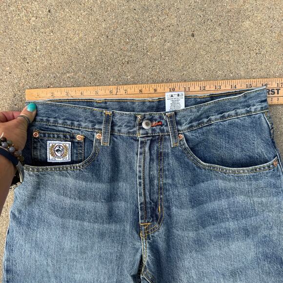 Cinch 32x32 Relaxed Fit White Label Straight Leg Jeans Medium Stone MB92834003 - Picture 6 of 7